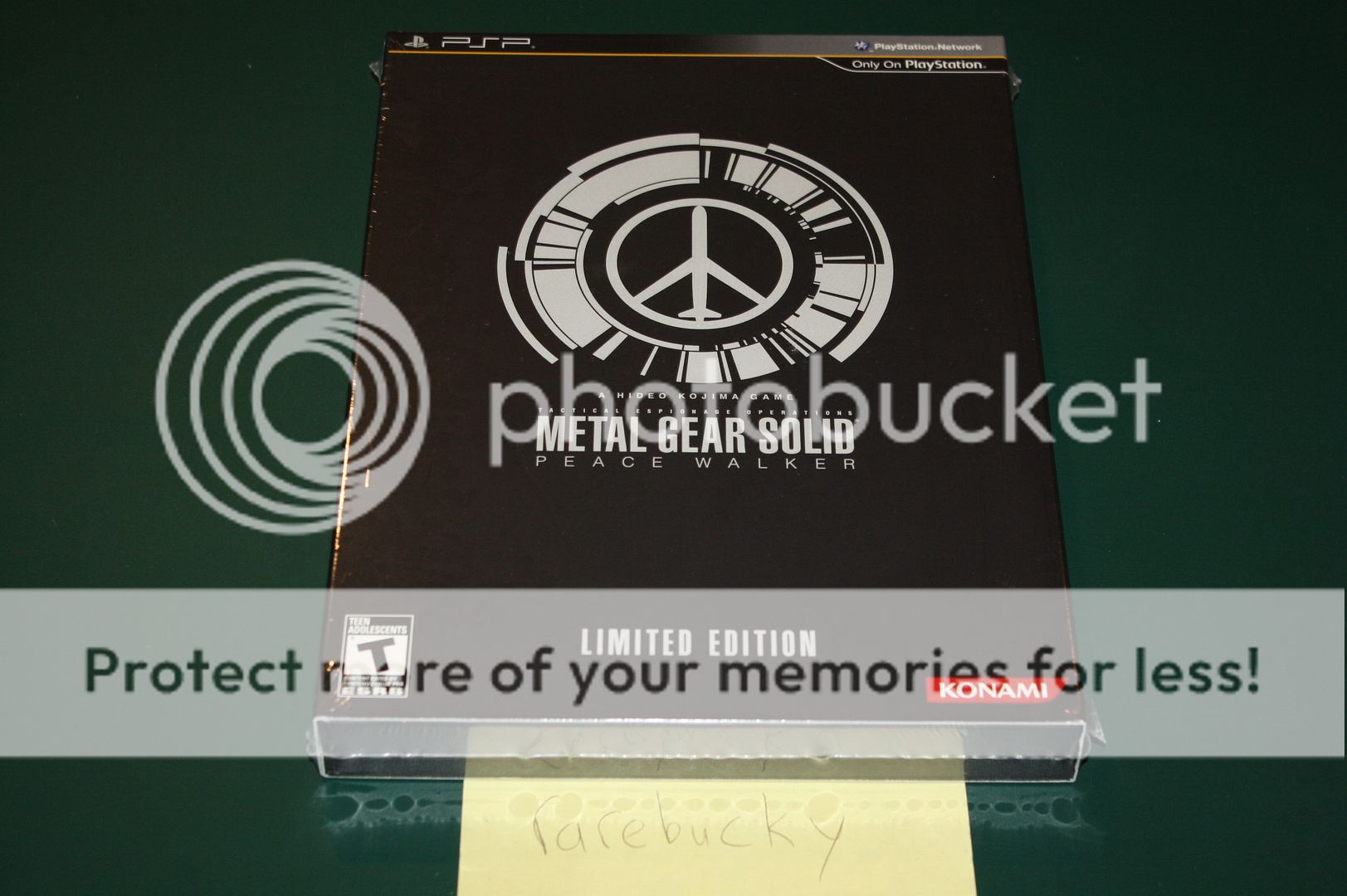 Metal Gear Solid Peace Walker Limited Edition (Sony PSP) NEW SEALED